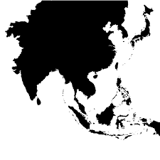 Image of continent of Asia 