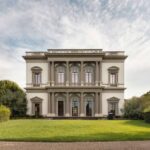The front of Polimoda, an updated Italian Palazzo